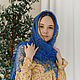 Chal de lino de punto calado de Aciano. Shawls. Brillantes chales. Online shopping on My Livemaster.  Фото №2