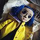 Интерьерная кукла Коралина. Интерьерная кукла. Amazing dolls. Интернет-магазин Ярмарка Мастеров.  Фото №2