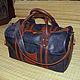 Leather bag 'BIG LUGGAGE', Travel bag, Moscow,  Фото №1