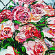 Painting of a rose bouquet of roses in a vase 'Delight' Gift to a woman. Pictures. Svetlana Samsonova. My Livemaster. Фото №6