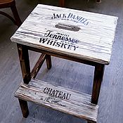 Для дома и интерьера handmade. Livemaster - original item A HIT bookcase chair, a gift to a man, a ladder stool, a step. Handmade.