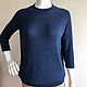 Заказать Джемпер с рукавом 3/4 из мериноса с шелком. Cashmere & Wool / Машинное вязание. Ярмарка Мастеров. . Джемперы Фото №3