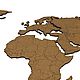 Деревянная карта мира на стену 80х40 см, коричневая. Карты мира. Afi Design. Интернет-магазин Ярмарка Мастеров.  Фото №2