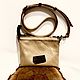 Заказать Кожаная сумка «Слон стимпанк». Лариса (narrabags). Ярмарка Мастеров. . Сумка через плечо Фото №3