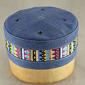 Аксессуары handmade. Livemaster - original item African ethnic Kufi hat skullcap Marrakesh 09. Handmade.