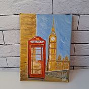 Картины и панно handmade. Livemaster - original item London oil painting. Handmade.