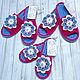 Women's slippers 'Flower Harmony', Slippers, Sochi,  Фото №1