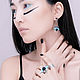 'Swing' Earrings Babylon. Earrings. VAGANOVA jewelry. Online shopping on My Livemaster.  Фото №2
