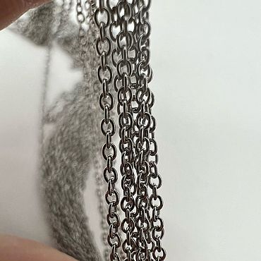 Аксессуары ручной работы. Ярмарка Мастеров - ручная работа (1.2mm) 50см Цепочка из нержавеющей стали (Арт201). Handmade.