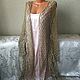 Hand-knitted openwork cardigan 'Zolotinka'. Cardigans. hand knitting from Galina Akhmedova. My Livemaster. Фото №6