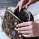 Заказать сумочка ''Antique ''. Наталия Угрин. Ярмарка Мастеров. . Классическая сумка Фото №3