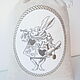 Pouch with embroidery 'White rabbit'. Baptismal pouch. Shpulkin dom. My Livemaster. Фото №4