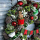 Christmas wreath 'Toys' 50 cm. Wreaths. Zuli. My Livemaster. Фото №4