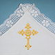 Baptismal dressing area. Сhristening diaper. Gradeva Anna Christening sets (krestimbaby). My Livemaster. Фото №4