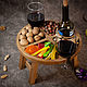 Wine table 'Romantic', diameter 32cm, Trays, Orekhovo-Zuyevo,  Фото №1