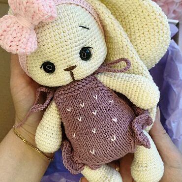 Мягкая игрушка, зайка с длинными ушами с одеждой. . Куклы и игрушки ручной работы - Ярмарка Мастеров Куклы и игрушки ручной работы. Ярмарка Мастеров - ручная работа Мягкая игрушка, зайка с длинными ушами с одеждой. Handmade.