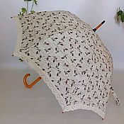 Зонт льняной "Ivory Umbrella"