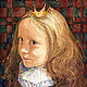 Картина маслом, портрет девочки "Маленькая принцесса", Картины, Астрахань,  Фото №1