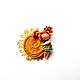 Brooch 'Girl and the Sun', Brooches, Irbit,  Фото №1