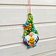  glass Easter gnome, spring home decor. Easter souvenirs. MyFusedGlass. My Livemaster. Фото №5