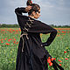 Linen Dress «Lilith». Dresses. mongolia. My Livemaster. Фото №5
