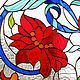 El jardín del paraíso II. Vitral Tiffany. Stained glass. Glass Flowers. Интернет-магазин Ярмарка Мастеров.  Фото №2