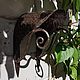 Козырек для уличного звонка или домофона. Ручная ковка. Входная группа. Перила. Кузня fiere_work. Ярмарка Мастеров.  Фото №6