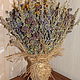 Bouquet of dried flowers with wormwood and blueberry. Bouquets. Ekostil. Online shopping on My Livemaster.  Фото №2