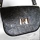 Handbag Stylish Italian genuine leather with embossing. , Classic Bag, Taganrog,  Фото №1