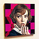 Picture Poster of Beth Harmon 'The Queen's Move' in the style of Pop Art, Pictures, Moscow,  Фото №1