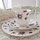 Винтаж: Royal Albert, 1944-46-гг. Кофейная тройка "Sweet Violets", Кружки винтажные, Бохольт,  Фото №1