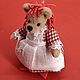 Винтаж: Мишка Бетси от World Of Miniature Bears США. Игрушки винтажные. Старая сказка. Ярмарка Мастеров.  Фото №4