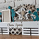 Медальница ЧИРЛИДИНГ Cheerleading. Спортивные сувениры. WOODWORK. Ярмарка Мастеров.  Фото №4