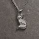 Подвеска Лисенок. Подвеска. AlexFox Jewelry. Ярмарка Мастеров.  Фото №4