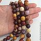 Заказать Яшма мукаит бусины. VIKTORIYA (BeadsBazar). Ярмарка Мастеров. . Бусины Фото №3