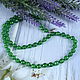 Chrysoprase Natural Stone Beads with Cut. Beads2. naturalkavni. My Livemaster. Фото №4