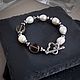 Заказать Браслет из жемчуга, дымчатого кварца и гематита. Storm Jewellery. Ярмарка Мастеров. . Браслет из бусин Фото №3