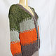 Вязаный кардиган на пуговицах. Кардиганы. Knit by Heart - Вязаная одежда 富. Ярмарка Мастеров.  Фото №4