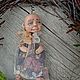 Кукла интерьерная Лелик - мешочек с травами, саше. Игрушки. Творческая жизнь в домике у моря. Ярмарка Мастеров.  Фото №7
