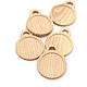 Round pieces of ash wood (set of 12 pcs.). Blanks for jewelry. Spirit of tree. Online shopping on My Livemaster.  Фото №2