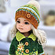 Clothes for Paola Reina dolls. Warm green stripe set. Clothes for dolls. DeSouris (desouris). My Livemaster. Фото №5