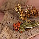 Brooch-bouquet of felt 'Caprice'. Brooches. Katherine Markina (markinaek). My Livemaster. Фото №5