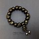 'Black Skull' Rosary-bracelet small, Rosary bracelet, Ekaterinburg,  Фото №1