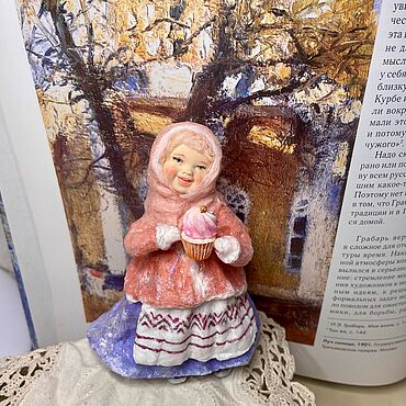 Куклы и игрушки ручной работы. Ярмарка Мастеров - ручная работа Ватная игрушка. Handmade.
