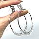 Заказать Серьги из серебра с фианитами. silver-store. Ярмарка Мастеров. . Серьги-кольца Фото №3
