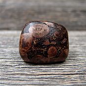 Украшения handmade. Livemaster - original item A ring made of birch cap. Handmade.