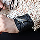 Order 3D Bracelet made of genuine leather ' Varan'. newandw. Livemaster. . Cuff bracelet Фото №3