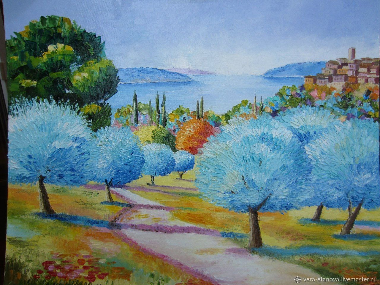 Картины оливковой Рощи Марк Жаньячик