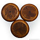 Set of wooden plates made of cedar 3 pcs. 19,5 cm TN38. Plates. ART OF SIBERIA. My Livemaster. Фото №5