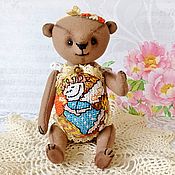 Куклы и игрушки handmade. Livemaster - original item Teddy Bears: Bear Friend Heart. Handmade.